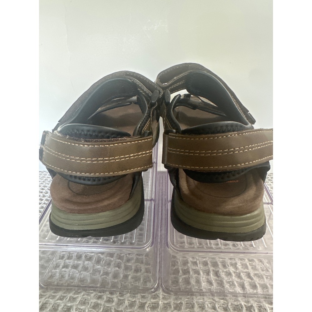 Ozark Trail Brown Sandals Memory Foam Insole Contoured Arch Support - Picture 7 of 8